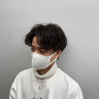 メンズ 河内 大慎のヘアスタイル