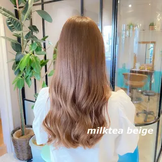 セミロング カラー 🇰🇷韓国レイヤー 錦糸町【北山謙三】のヘアスタイル