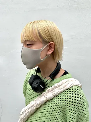 ショート カラー よしだ とおいのヘアスタイル