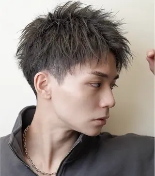 ショート メンズ ウルフカット指名 No. 1橘しゅうとのヘアスタイル
