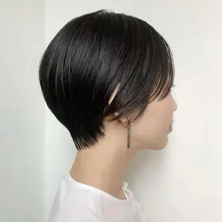 ショート 韓国ヘア /男女☘️ 細江 美紅のヘアスタイル