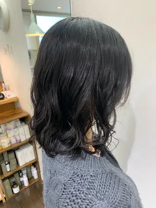 パーマ デジタルパーマ🫧 韓国風ヘア🫧サクラのヘアスタイル
