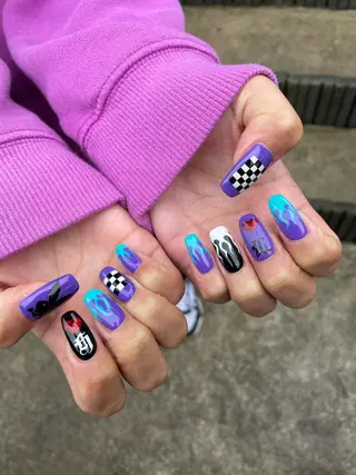 ネイル kipinail 川﨑えりかのネイルデザイン