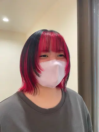 カラー 金森 実海のヘアスタイル