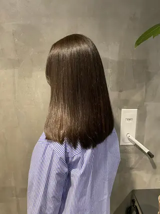 セミロング カラー 八戸パーマ/メンズパ ーマ/シンゴ。のヘアスタイル
