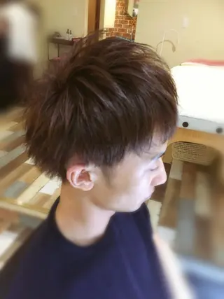 ショート カラー メンズ 🌈20年目突入🎉 山口のヘアスタイル