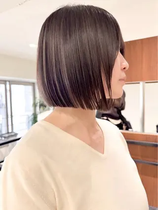 ショート 市毛 結菜のヘアスタイル