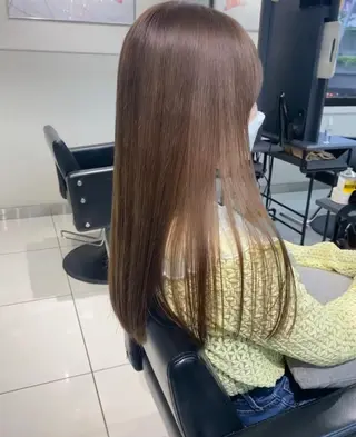 ロング カラー ウルフ🦋顔まわり ❤︎ ͛MEIのヘアスタイル
