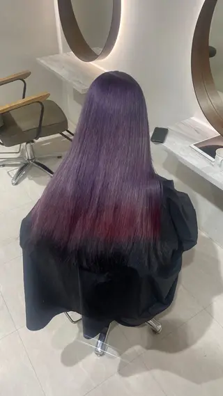 ロング 光岡 玲遠のヘアスタイル