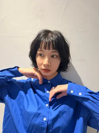 ミディアム 藤川 千歳のヘアスタイル