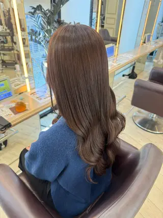 カラー 🍪ﾖｼｲﾊﾙﾈ🍪 ﾗﾍﾞﾝﾀﾞｰｶﾗｰのヘアスタイル