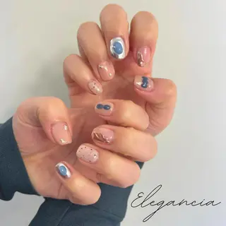 カラー ネイル Elegancia. Hiromiのネイルデザイン