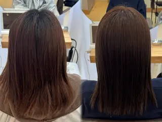 ミディアム Agu hair 粉河のヘアスタイル
