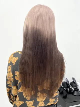 セミロング カラー HARU//原宿🤍 リピート率NO.1のヘアスタイル