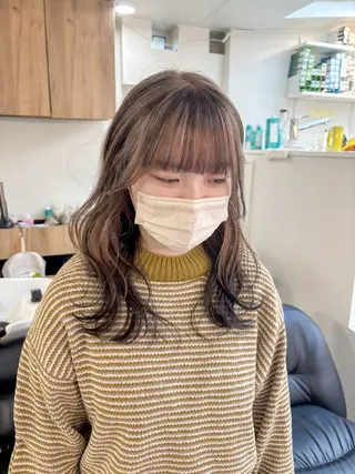 ミディアム 【抜け感ヘア🌿】 natuna.のヘアスタイル