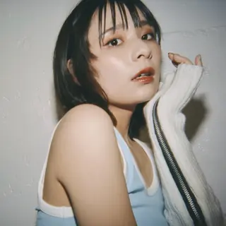 ミディアム ブリーチなしカラー RURI🩵のヘアスタイル