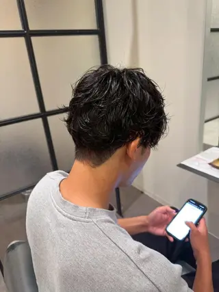メンズ 髪質改善cn nakaoのヘアスタイル