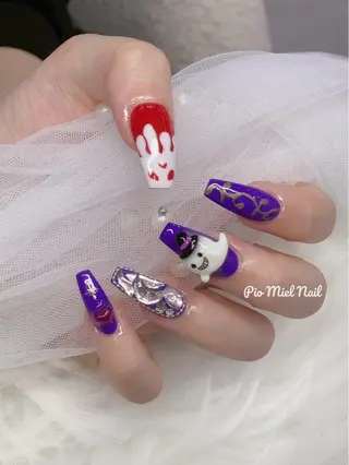 ネイル HANA 長さだしのネイルデザイン