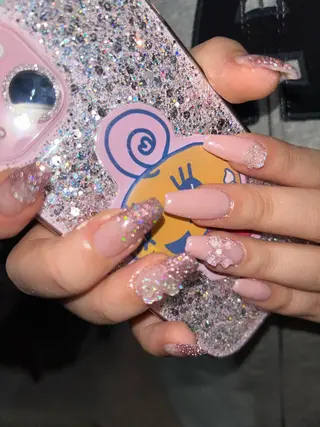 ネイル SEINA_ NAIL🐈‍⬛💗のネイルデザイン