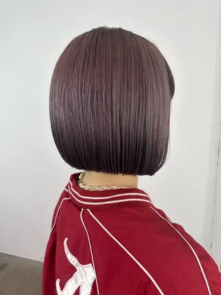 ショート 縮毛矯正 宮本晃成のヘアスタイル