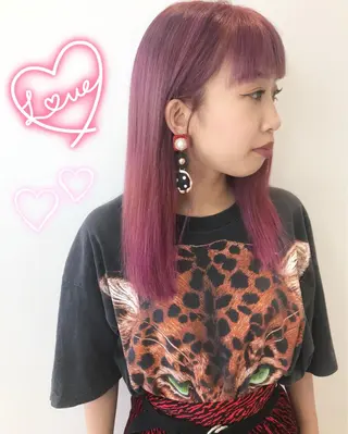 カラー EMANON新宿東口所属・新宿駅近♡個室 ♡関口三都季🌜のヘアスタイル