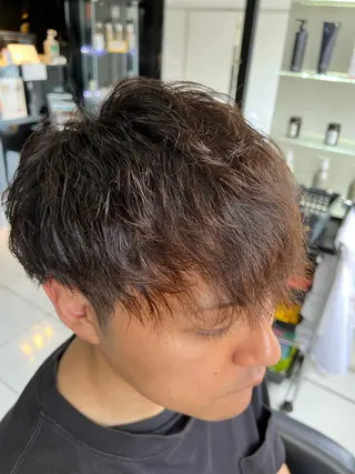 パーマ メンズ パーマ特化美容師 茂木広幸のヘアスタイル
