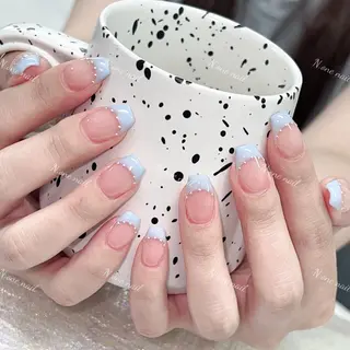 ネイル 長いだし/スカルプ/ パラシェルN.oneのネイルデザイン