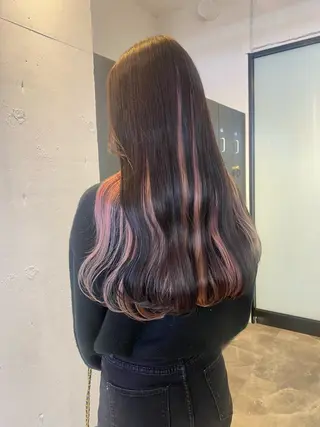 ロング カラー 韓国ヘア特化 💟 ララア 💟のヘアスタイル