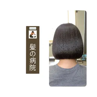 ショート カラー 髪の病院  ルーミールームのヘアスタイル