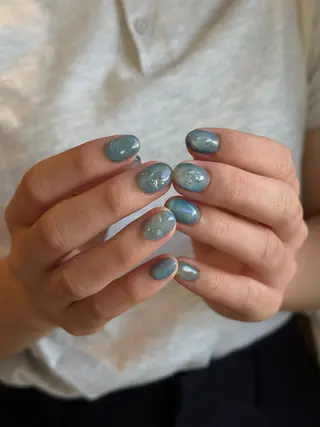 ショート カラー パーマ ヘアアレンジ メンズ キッズ ネイル マツエク・マツパ アイブロウ ar. harajukuのネイルデザイン