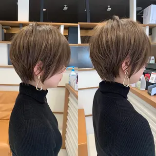 ショート 林 瑞起のヘアスタイル
