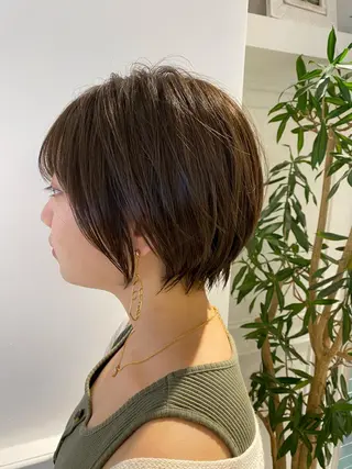 ショート 髪質改善レイヤー/ ボブたんの翔太のヘアスタイル