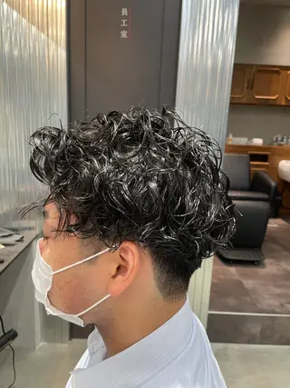 パーマ メンズ メンズパーマ特化型 🔥URITAのヘアスタイル