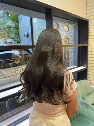 ロング カラー 暖色カラー🤎Red Neo meiのヘアスタイル