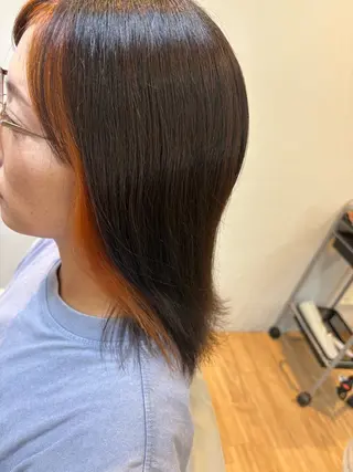ミディアム 韓国ヘアー🇰🇷 MIWAのヘアスタイル