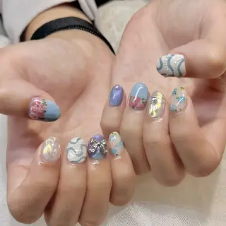 ネイル 新井 ひなののネイルデザイン