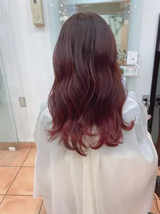 ロング カラー特化 横川　翔希のヘアスタイル