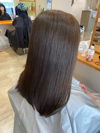 ミディアム 和歌山髪質改善 那須優太のヘアスタイル
