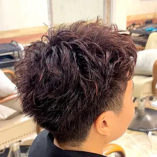 ショート メンズ 💥桜木町メンズ専門 💥ルキのヘアスタイル