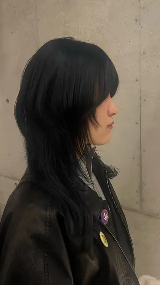 セミロング 中村 日向のヘアスタイル