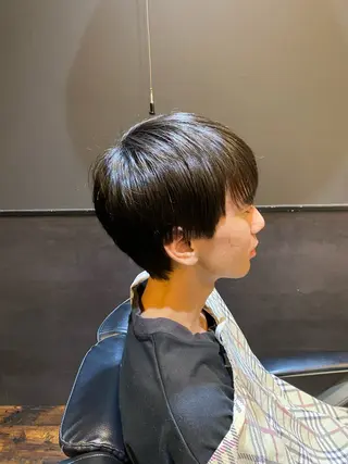 ミディアム メンズ 🌟夜から通える🌟 メンズ専門店長RENのヘアスタイル