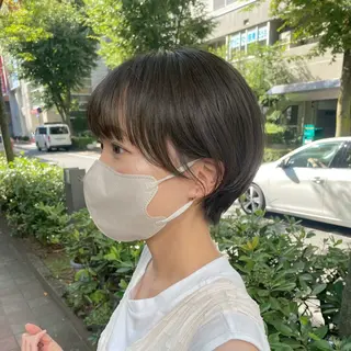 ショート 市原亮/塩釜口/ ツイスパ/波巻きのヘアスタイル