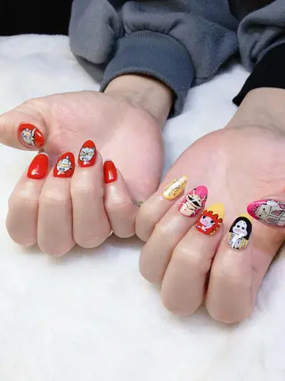 ネイル kipinail 川﨑えりかのネイルデザイン