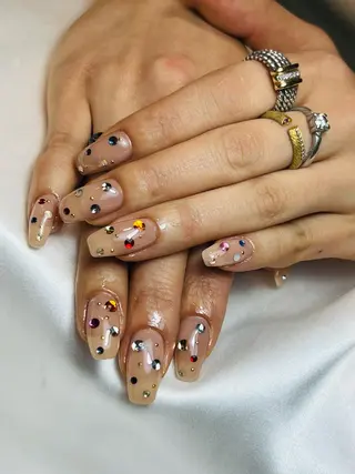 ネイル bijou nails 蓮のネイルデザイン