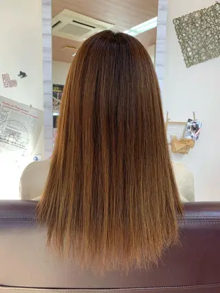 ミディアム 加藤 遥花のヘアスタイル