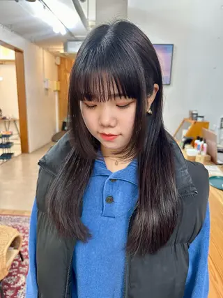 ロング カラー 🪭risa 暖色/レイヤー🪭のヘアスタイル