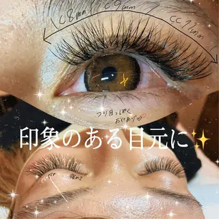 マツエク・マツパ il Anng ayumiのマツエク・マツパデザイン