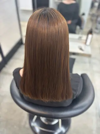 ロング 飛田 真彩のヘアスタイル