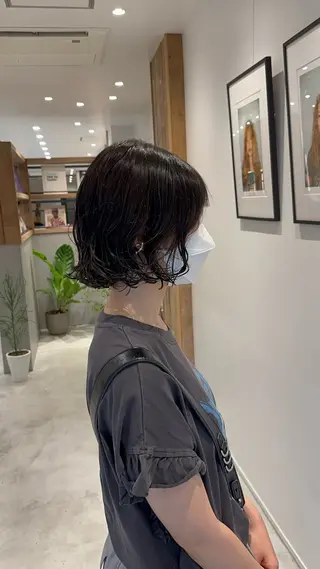 パーマ 小寺 柚初のヘアスタイル