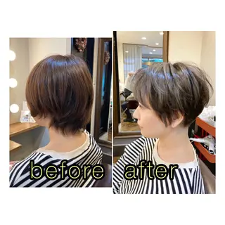 ショート 中江 翔のヘアスタイル